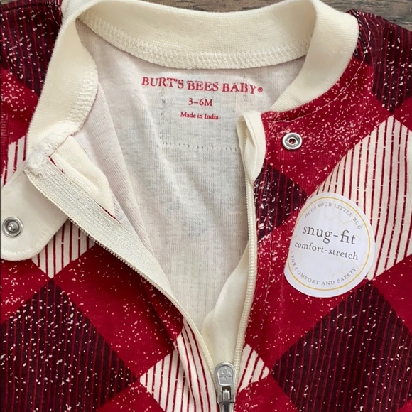 Burts bees footed pjs - Picture 2 of 2